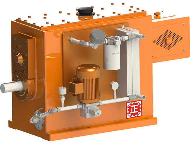 Extruder gearbox